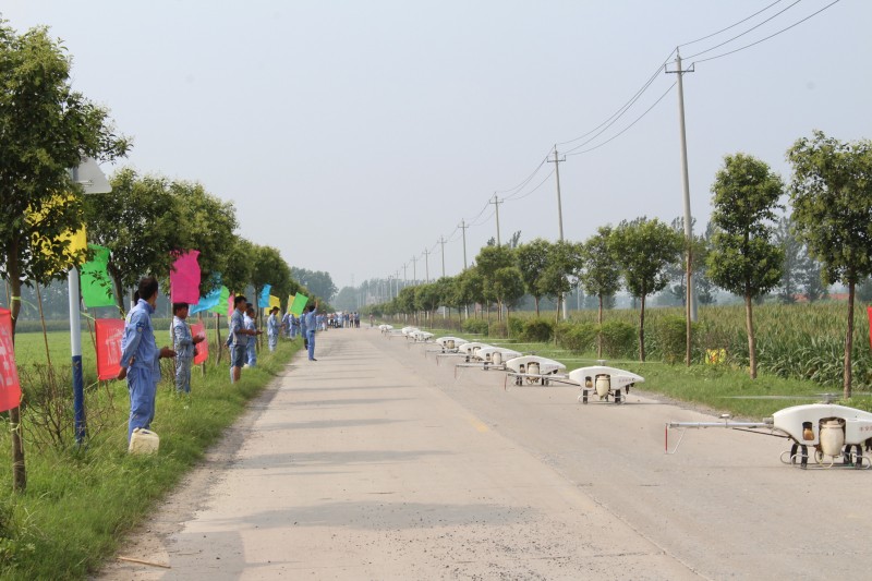 全丰植保无人机整装待飞